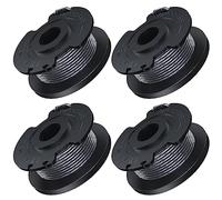 YWTESCH Ø1,6 mm-5 m Bobina de Hilo Compatible con Bosch Cortabordes Eléctrico EasyGrassCut 18V-230,18V-260,EasyGrassCut 23,26 und Art 23 SL,26SL,Incluye 4 Carretes de Hilo F016800569.