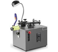 YXFAZPP Pulidora de Joyas, pulidora eléctrica de Oro y Plata, Velocidad Variable de hasta 450 RPM, con luz LED y Manguera de Agua Flexible
