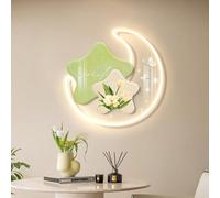 YXLLGS Arte Mural LED Iluminado, Cuadro Decoración Pared Neon Regulable