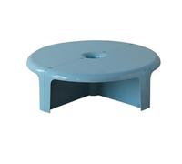 Z4T8M2K6G5 Mesa de Centro Juego de Mesa Centro Modular plástico, mesas Redondas entrelazadas for autoensamblaje(Blue)