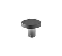 Zafferano Ciottolo - Baliza LED exterior IP54 7W 3000K diseño moderno en aluminio para jardines y caminos - 10 cm Corten