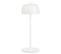 Zafferano CIRCE Lámpara de mesa LED recargable y regulable de color blanco