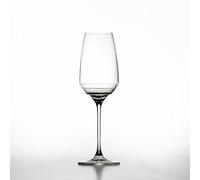 Zafferano Esperienze - Copa Flauta de Degustación de Vidrio Sonoro Superior, cl 38 h 245mm d 76mm, Juego de 6 Piezas