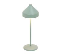 Zafferano Lámpara Amelie portátil recargable control táctil atenuador 2200-3000K 34 cm Verde Hoja
