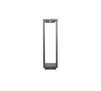 Zafferano, Lámpara Home Solar, Lámpara de Pie Inalámbrica con Panel Solar y Sensores de Movimiento, Apta para Exteriores, Atenuador, 3000 K, Altura 50 cm, Color Gris Oscuro