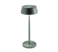 Zafferano, Lámpara Sister Light Wi-Fi, Lámpara de Mesa Recargable e Inalámbrica con Control Remoto, para Salón y Exterior, Atenuador Gradual, 2200-4000 K, Altura 32,8 cm, Color Verde