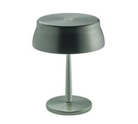 Zafferano, Lámpara Sister Light Wi-Fi Mini, Lámpara de Mesa Recargable e Inalámbrica con Control Remoto, para Salón y Exterior, Atenuador Gradual, 2200-4000 K, Altura 17 cm, Color Verde