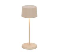 Zafferano Lámpara de mesa Olivia Micro Lamp portátil recargable táctil 2200–3000K Arena