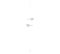Lámpara Led Suspendida Zafferano Super O Blanca Recargable Y Regulable - 2 Módulos De Luz
