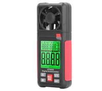 ZAICOLER Anemómetro Digital Medidor de Velocidad del Viento Portátil de Alta Precisión para Actividades Al Aire Libre Material ABS