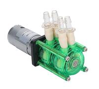 ZAICOLER Bomba Peristáltica de Flujo Grande de Doble Cabezal Bomba de Agua Resistente a la Corrosión 700 Ml/min para Entornos de Laboratorio (DC24V)