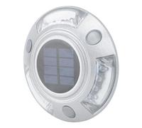 ZAICOLER Luz Solar para Muelle, Elegante, Resistente Al Agua, 12 LED, para Entrada, Camino, Jardín, Aleación de Aluminio, Juego de 1 (BLUE)