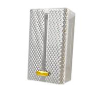 Zambuph Caja de pañuelos impermeable para guardar pañuelos. Elegante dispensador de para baño o cocina. Imprescindible para mantener los espacios organizados. Caja, Claro, 21.5 x 12.5 x 10.2 cm