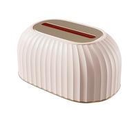 Zambuph Caja de papel, pañuelos de escritorio, resorte, servilletero impermeable, dispensador, sala estar, baño, encimera inodoro, Rosa