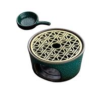 Zambuph Calentador de tetera portátil,excelente opción para acampar al,verde