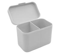 Zambuph Dispensador de hisopos de algodón Resistente con Tapa. Elegante Almacenamiento de Discos de algodón, Bolas y Herramientas de Maquillaje. Bolitas