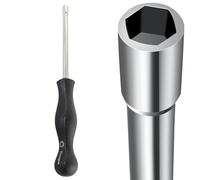 ZAMDOE 59108902307 Destornillador Hexagonal Herramienta de Ajuste de carburador de 4 mm para Motor pequeño de 2 ciclos comunes para Stihl para Poulan para Husqvarna Motosierra Recortadora Bordeadora