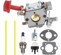 ZAMDOE Carburador WTEA-7A Compatible para Husqvarna 243R 243RJ 543RBK 543RBS 543RBX 543RS 543AE, para McCulloch B40BT Elite B40P B40B desbrozadora, para RedMax BCZ400 BCZ400L BCZ400SW desbrozadora