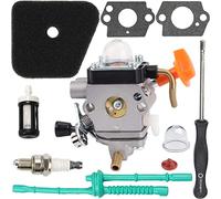 ZAMDOE Kit de carburador para STIHL FS 87 FS90 FS100 FS110 FS130 HL90 HL95 HL100 HT100 HT101 KM90 KM100 KM110 SP90 cortadora de hilo, carburador C1Q-S174 reemplaza # 4180120 0604 4180120 0611