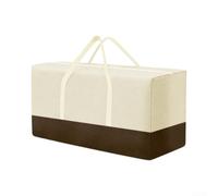 ZAMETTER Bolsa de almacenamiento de cojines para exteriores, organizador de | Funda de tela ligera con asas de transporte para almohadillas de patio, almohadas y accesorios de jardín (173 x 76 x 51 cm