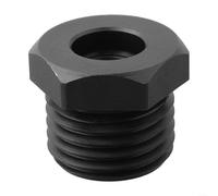 ZAMETTER Torno Madera Adaptadores De Rieles De Madera Conjunto De Bloque Adaptador De Husillo Roscado Para Torno De Madera, Adaptador De Mandril De Torno De Madera De 33 X 3,5 Mm A 18 X 1,5 Mm（Negro）