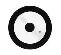 Zanetti, Tapa universal de cristal para ollas y sartenes, borde de silicona resistente al calor, apto para diámetros de 22 cm, 24 cm, 26 cm