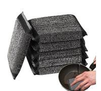 Zankie Esponjas Exfoliantes De Doble Cara, Paño De Esponja De Alambre Reutilizable para Limpieza, Almohadilla De Fregado Antiarañazos para Cocina Y Limpieza del Hogar, 6 Uds.