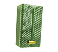 Zanthicia Dispensador de pañuelos, caja de almacenamiento de pañuelos para cocina y baño, porta toallas faciales decorativo, baños públicos (para colocar o artículos, Verde, 21.5 x 12.5 x 10.2 cm