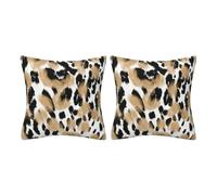 Zanthicia Funda de Almohada de Lino Resistente,Tipo H,Otro | cojín con textura abstracta, almohada corta de felpa, cojín de sofá de lino