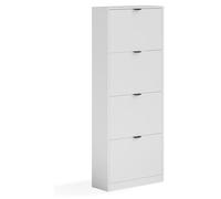 Zapatera abatible Vicco Gizmo Blanco 59 x 146.6 cm con 4 compartimentos, Model 59629