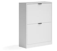 Zapatera abatible Vicco Gizmo Blanco/ 59 x 77.6 cm con 2 compartimentos, Model 59625