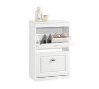 Zapatero con 2 puertas organizador para zapatos fsr78-w sobuy es
