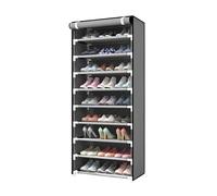Zapatero con cubierta de tela, estantes Organizadores de calzado de 4 - 10 niveles, amario estante organizador de zapatos, PARA 9 -27PARES ZAPATOS