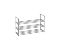 Zapatero de 3 Niveles 30 x 92 x 55 cm Gris
