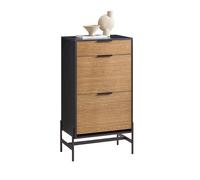 Zapatero estrecho con 2 solapas organizador hfsr03-sch sobuy es 115 cm