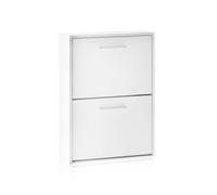 Zapatero home 2 puertas blanco 53 x 73 x 18 cm