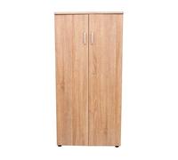 Zapatero librería de dos puertas, madera, zapatero puertas de libro mueble auxiliar, medidas: 60cms ancho, 24,5cms profundo, 124cms alto (taupe)