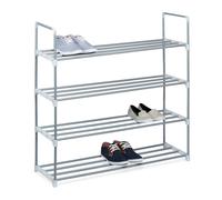 Zapatero metal estante para zapatos organizador de calzado estantería apilable