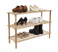 Zapatero Organizador Estante Zapatos Bambú estrecho