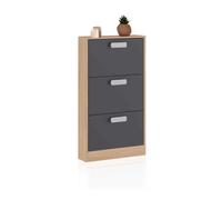Zapatero play tofe - gris grafito 60 x 108,1 x 17 cm