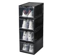 Zapatero plegable para el hogar, caja zapatos ,caja plastico cajone caja de almacenamiento de plástico transparente, organizador de zapatos, Zapatero de almacenamiento para zapatos de baloncesto,