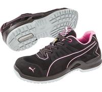 Zapatilla de seguridad para mujer Fuse TC Pink Wns, modelo bajo, talla 36, color negro/rosa, fabricada en microfibra/malla
