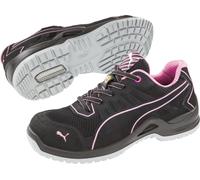 Zapatilla de seguridad para mujer Fuse TC Pink Wns, modelo bajo, talla 40, color negro/rosa, fabricada en microfibra/malla