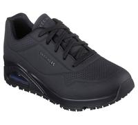 Zapatilla deportiva Skechers para mujer, modelo Work Relaxed Fit UNO SR, color negro, talla 8 (mujer)