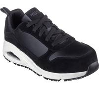 Zapatillas deportivas Skechers UNO SR ELAINY para mujer, calzado de trabajo, modelo 108147EC BKW, color /blanco, talla 36.5 EU