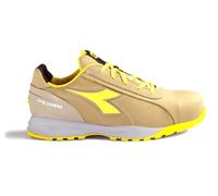 Diadora Utility Glove MDS Low S3S, calzado de seguridad unisex 43 EU female Marrón Claro/Amarillo