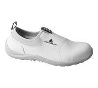 Zapato Bajo De Cocinero Blanco En Microfibra Antideslizante DeltaPlus Mod. Miam