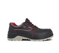 Zapato seguridad PAREDES, Óptimal piel negro, S3 SRC