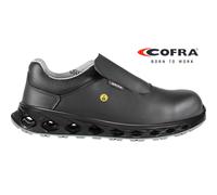 Zapatos Antinfortunio COFRA S3 Slip On Sin Lacci Negro, S3 Sanitation