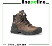 U-Power Zapatos de seguridad altos Groenlandia UK RR10364 – Sin metal – S3 SRC – Marrón Talla 43